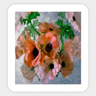 Anemone flowers Sticker